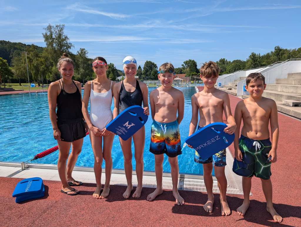Das war der erste Kinderschwimmkurs im Freibad Neulengbach
